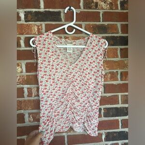 Free People Floral Top.